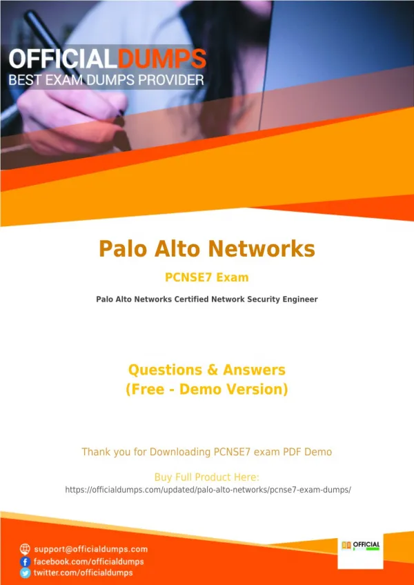 100% Success Guarantee with PCNSE Exam dumps - Get Valid Palo Alto Networks PCNSE Exam Questions
