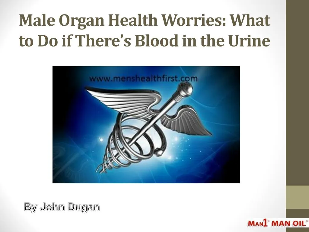 male organ health worries what to do if there s blood in the urine
