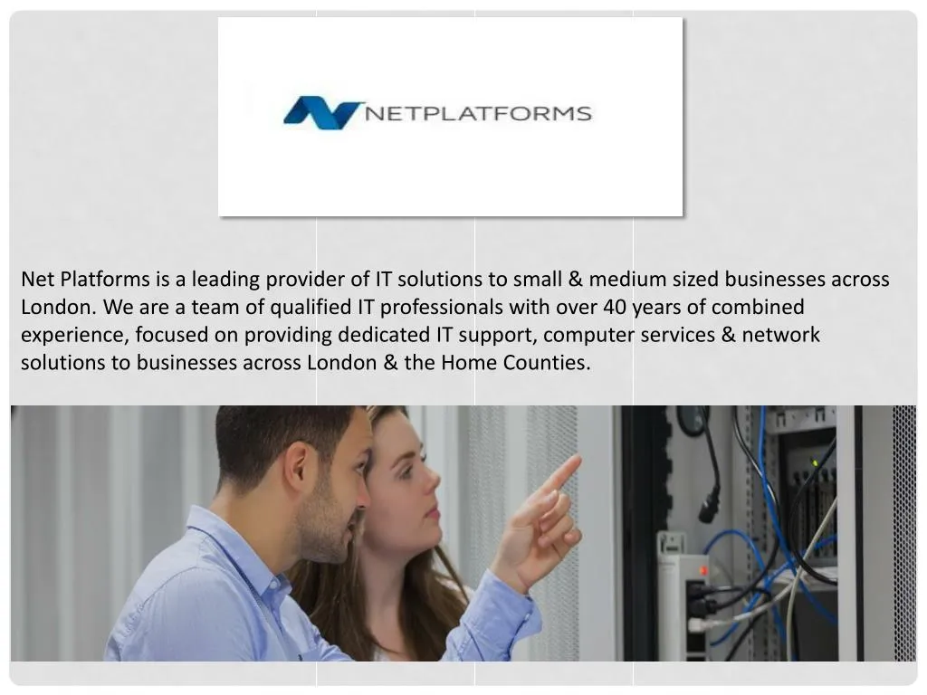 net platforms is a leading provider