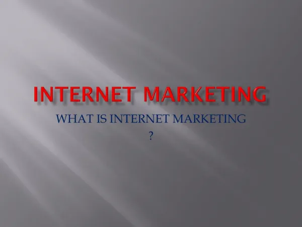 Internet Marketing Training Institute
