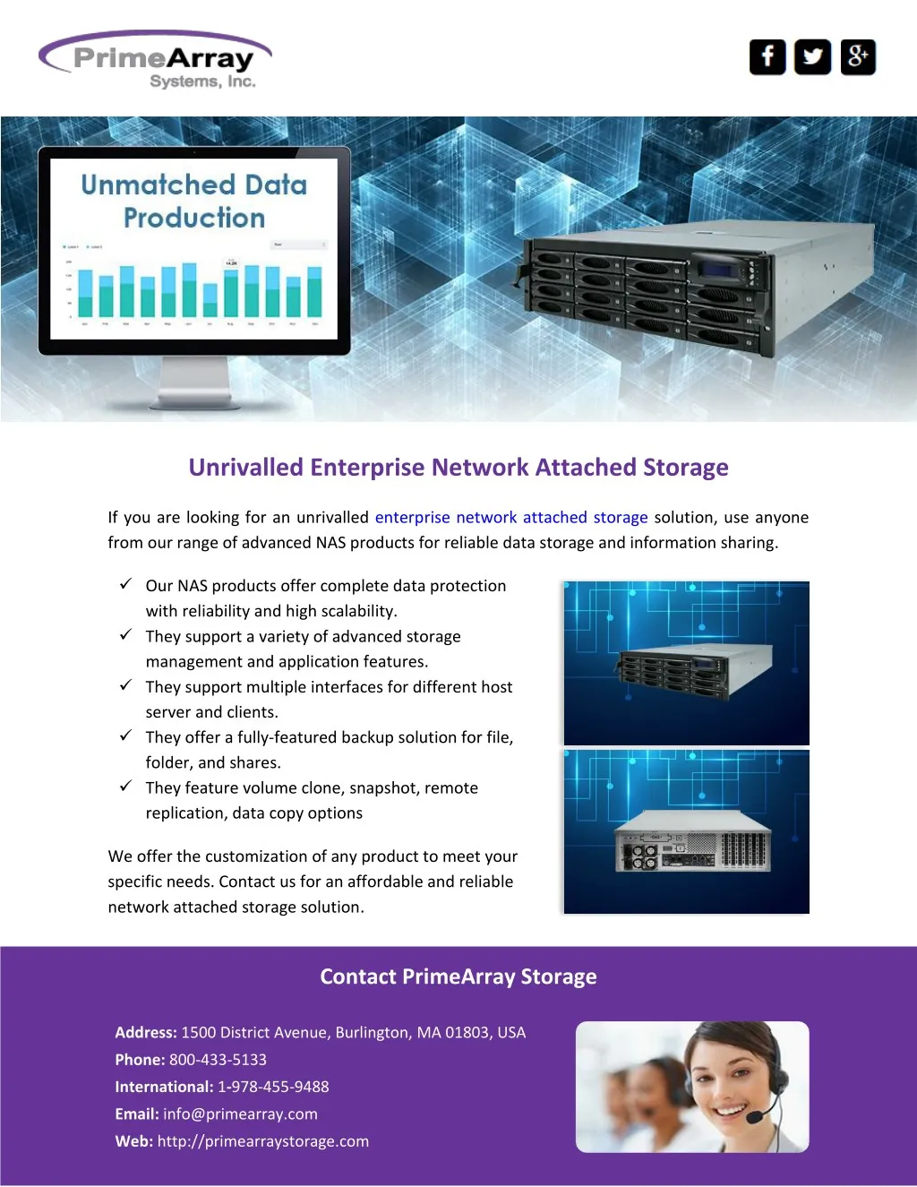 unrivalled enterprise network attached storage