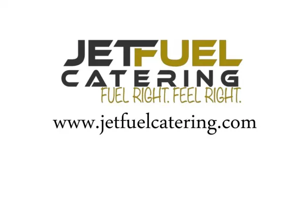 Fresh Meal Plan - www.jetfuelcatering.com