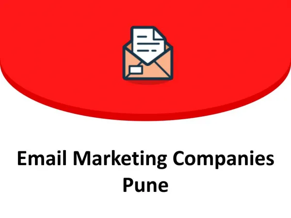 Top E-Mail Marketing Companies of 2018 in Pune