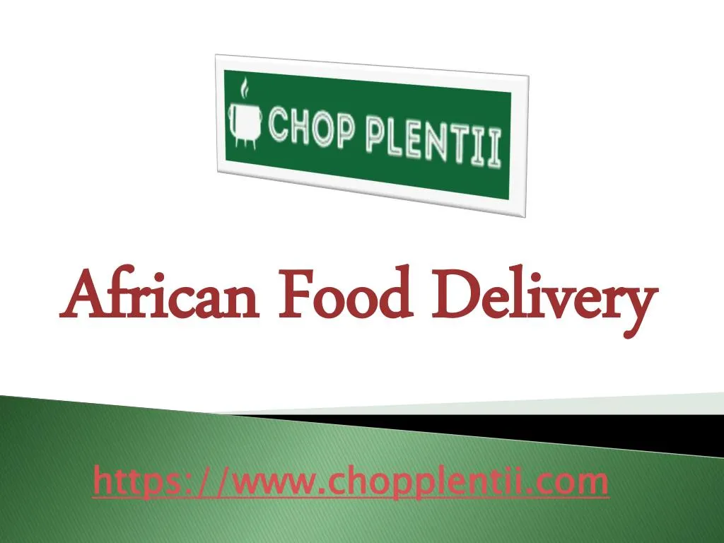 african food delivery