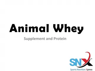 Buy Animal Whey Protein Isolate Online in India - slide 1