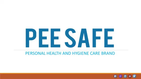 Peesafe Toilet Seat Sanitizer Spray