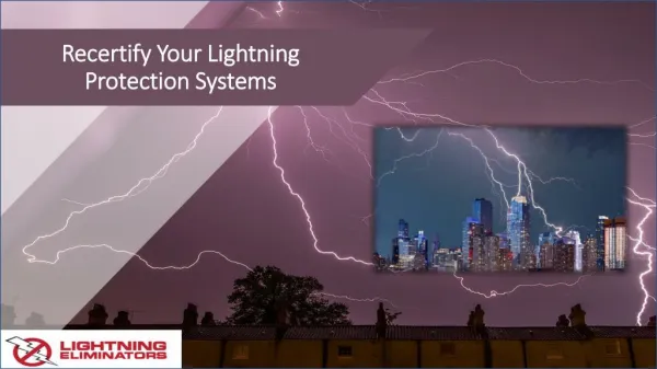 Recertify Your Lightning Protection System
