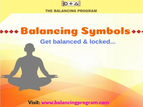 Balancing Symbols-Raise your mental level