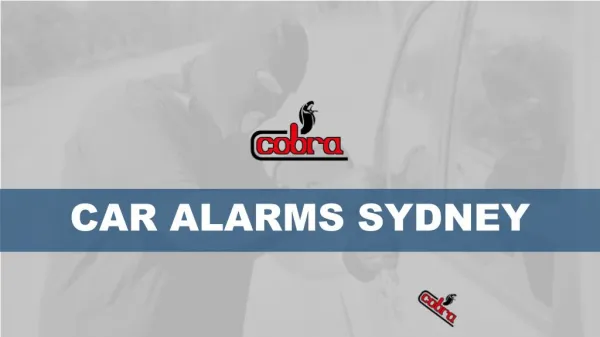 Car Alarms Auto Security System Making Life Easier for The Car Owners