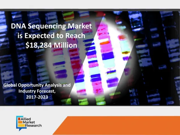 DNA Sequencing Market Largest Regional Revenue Share in Near Future