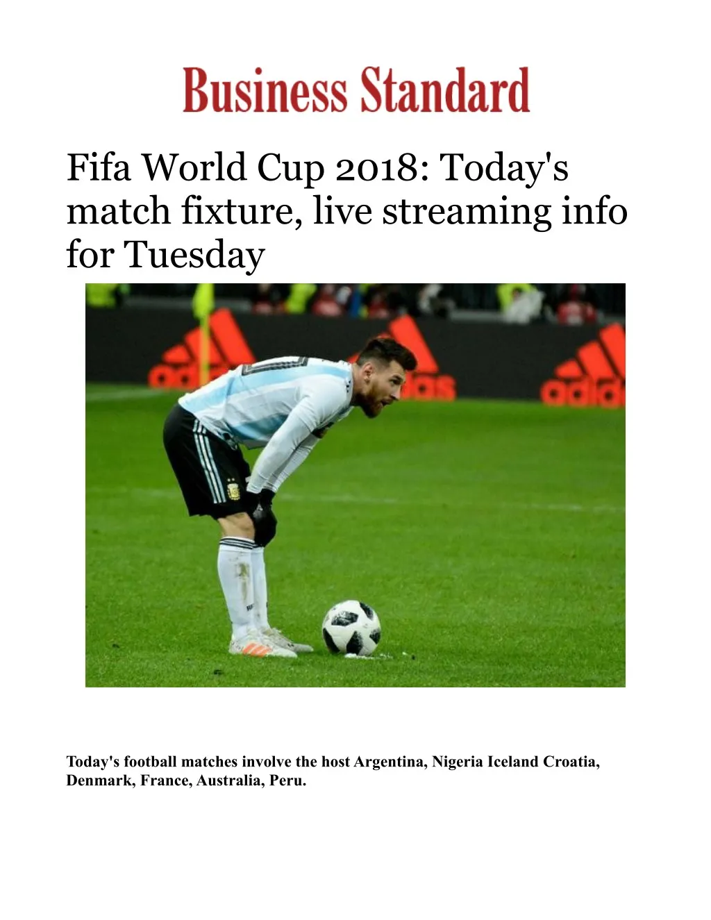 fifa world cup 2018 today s match fixture live