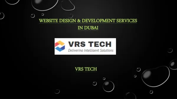 Web Development Solutions Company Dubai-Web Services Agency UAE