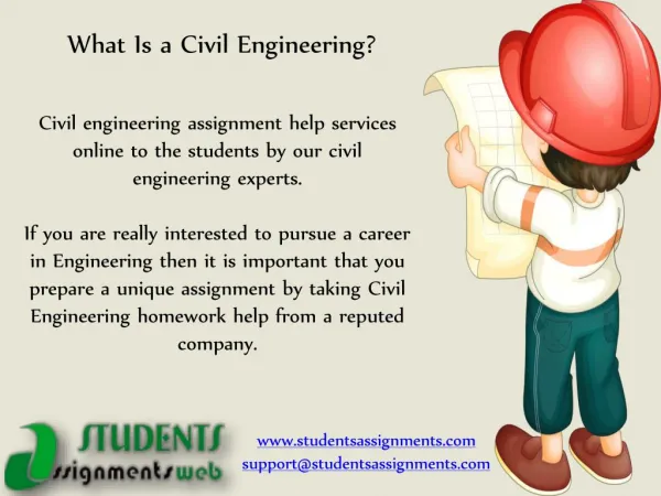 Civil Engineering homework help