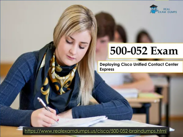 Download 500-052 Exam Dumps Questions & Answers - 500-052 Braindumps RealExamDumps
