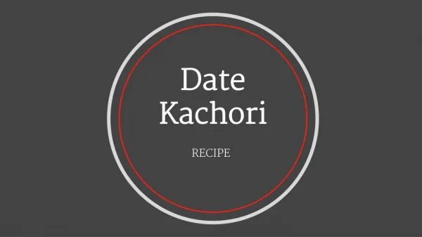 Date Kachori Recipe By chef Ranveer Brar -Living Foodz