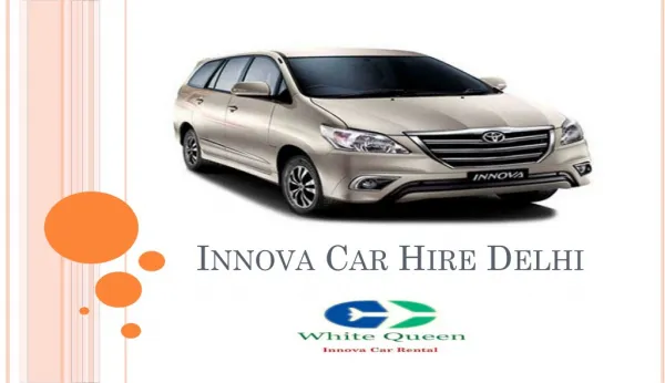Hire Innova Car Online in Delhi at Weekly and Monthly Basis