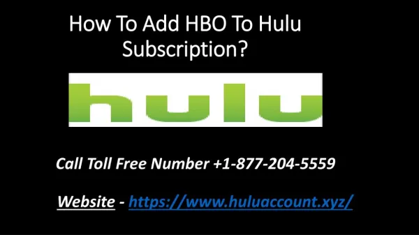 How To Add HBO To Hulu Subscription?