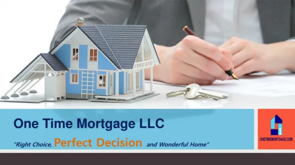 Mortgage Lending Company in Virginia | One Time Mortgage