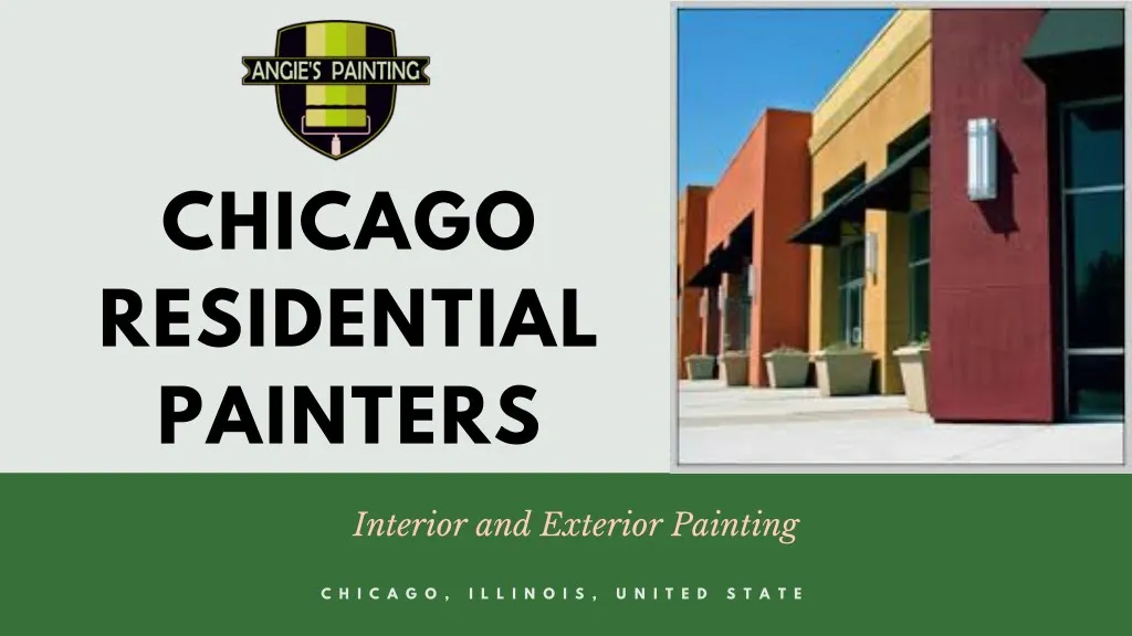 chicago residential painters