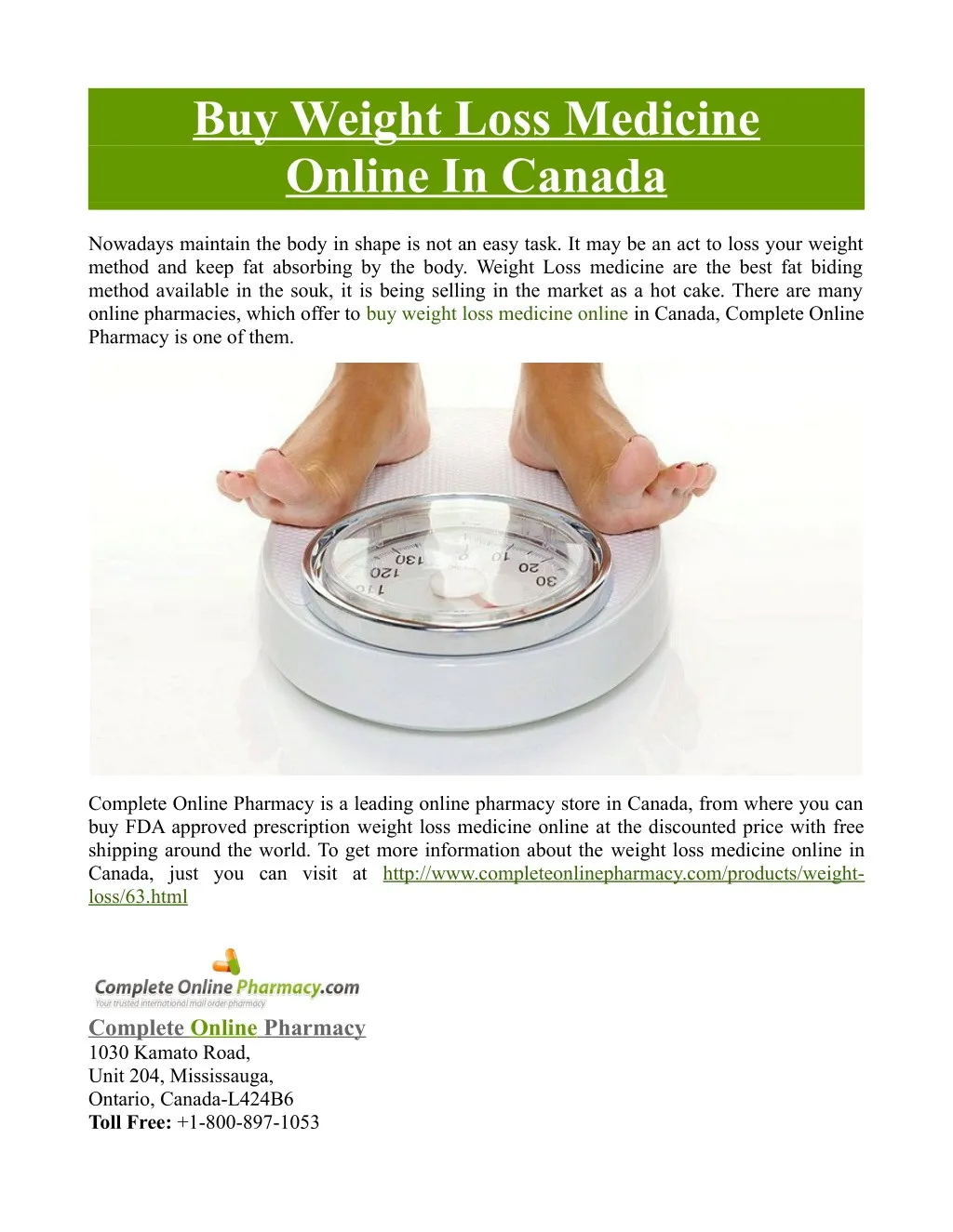 buy weight loss medicine online in canada