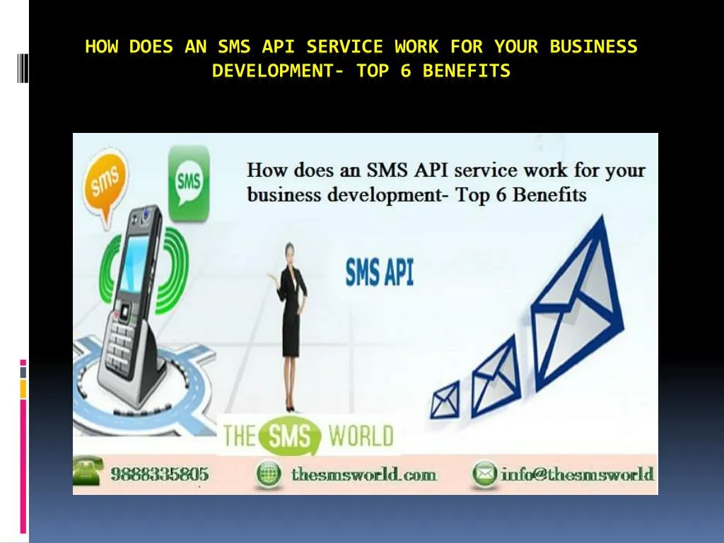 how does an sms api service work for your business development top 6 benefits