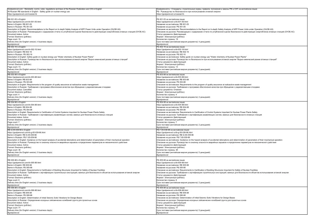 gostperevod com standards norms rules regulations