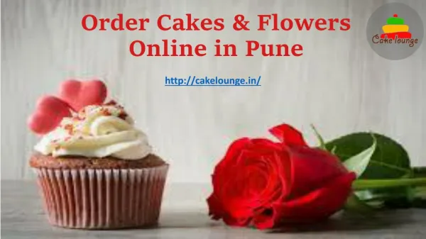 Order Cakes & Flowers Online in Pune