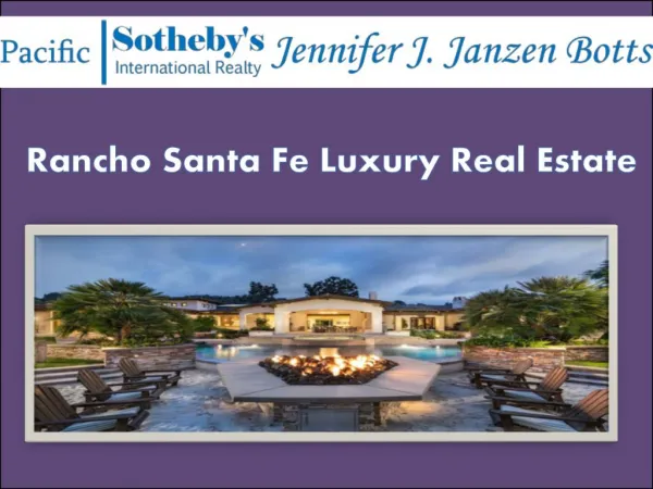 Luxury Realtors Rancho Santa Fe