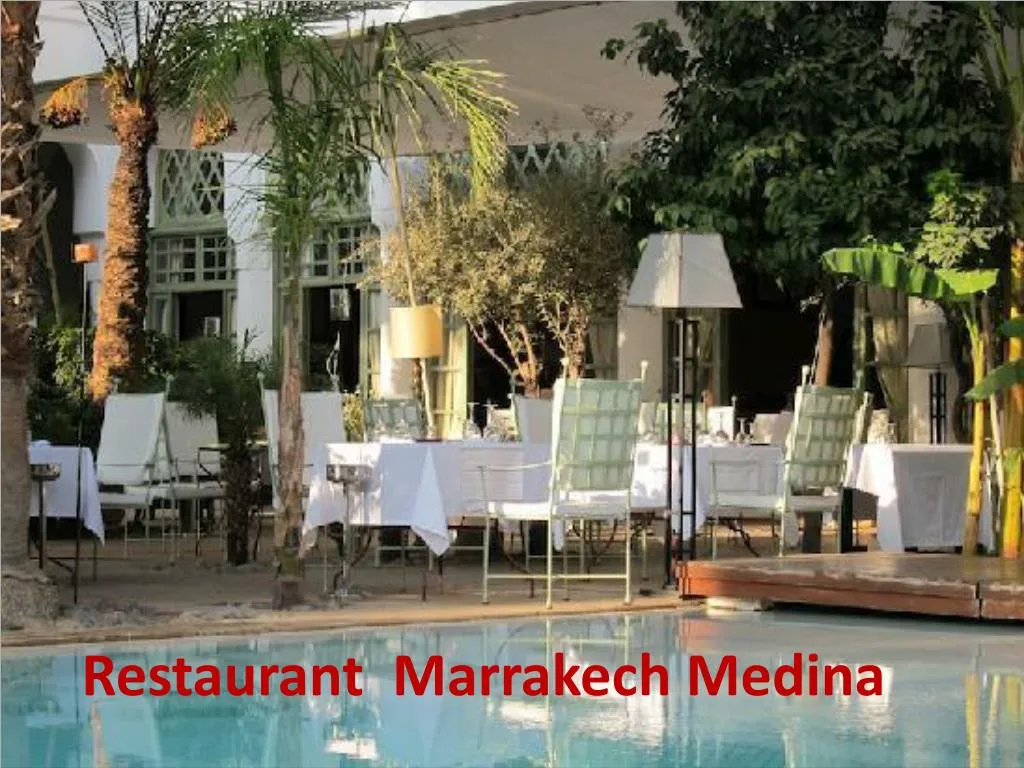 restaurant marrakech medina