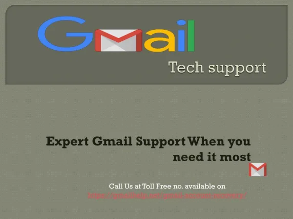 Gmail tech support