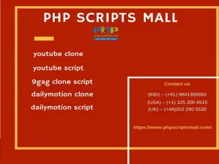 dailymotion clone - dailymotion script
