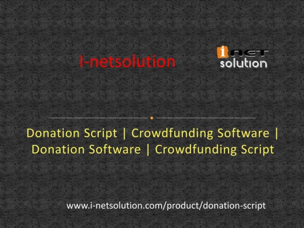 Donation Script | Crowdfunding Software | Donation Software | Crowdfunding Script
