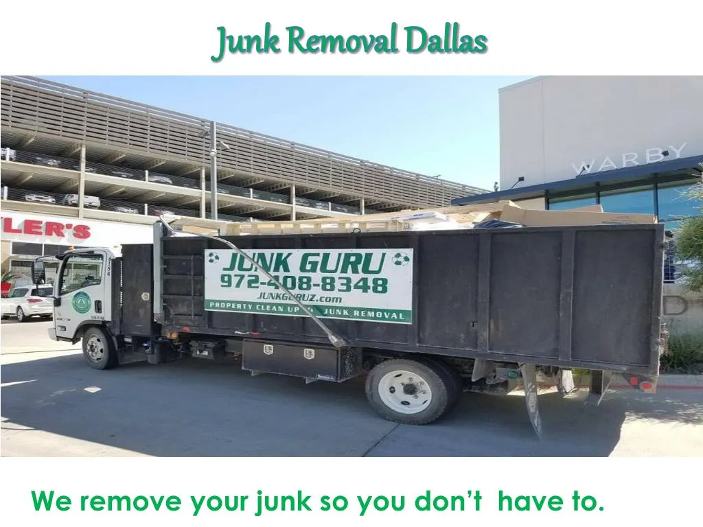 junk removal dallas