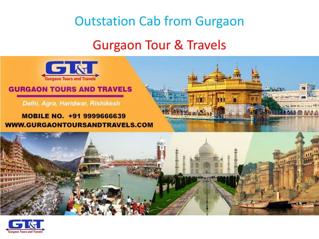 outstation cab from gurgaon
