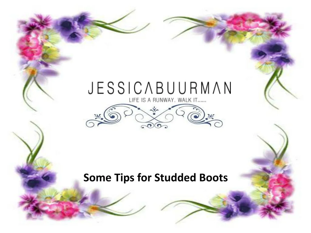 some tips for studded boots