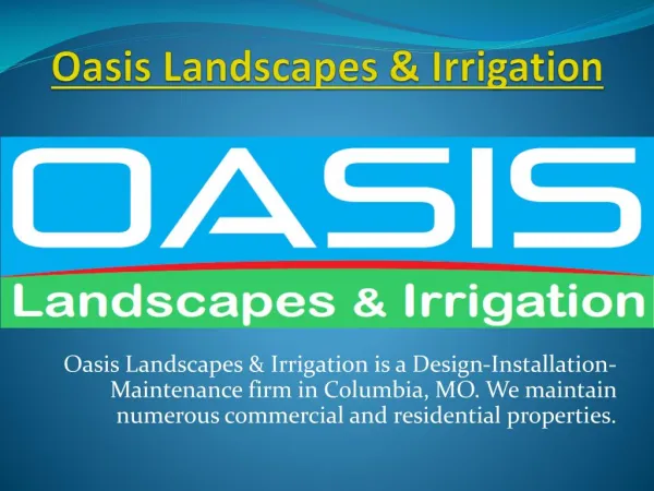 Landscapes & Irrigation Services
