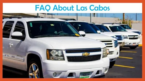 FAQ About Las Cabos