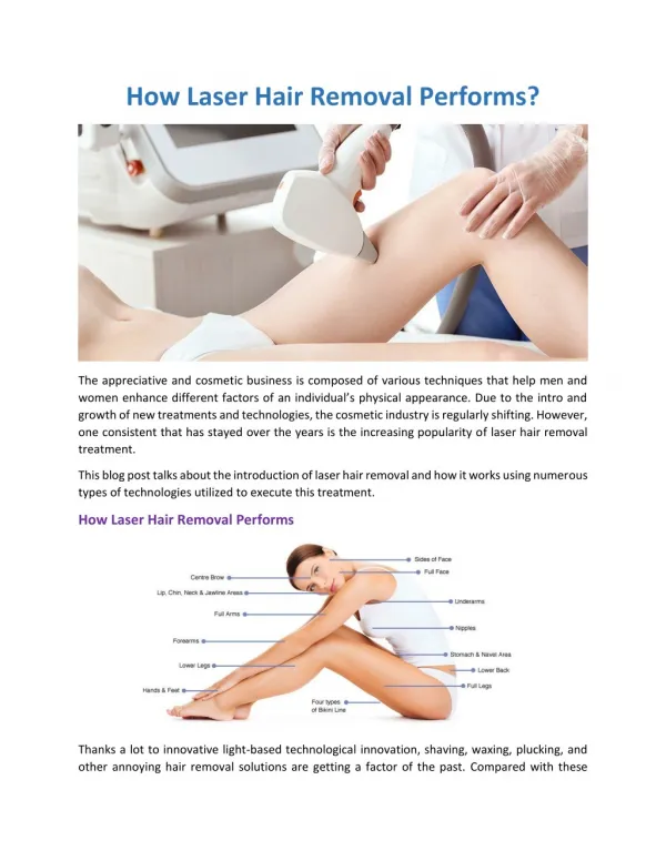 Best Laser Hair Removal Treatment Auckland