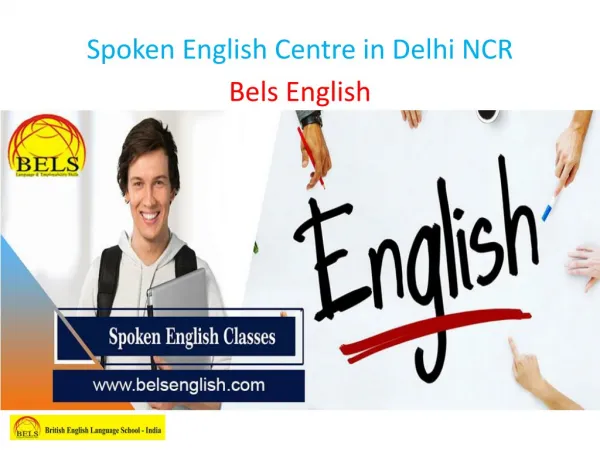 Spoken English Centre in Delhi NCR