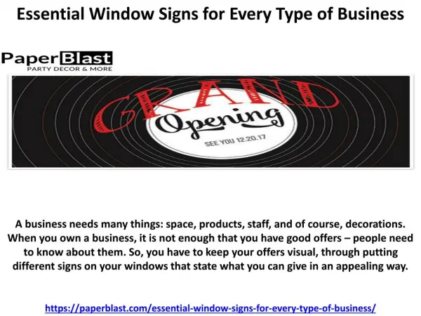 Essential Window Signs for Every Type of Business