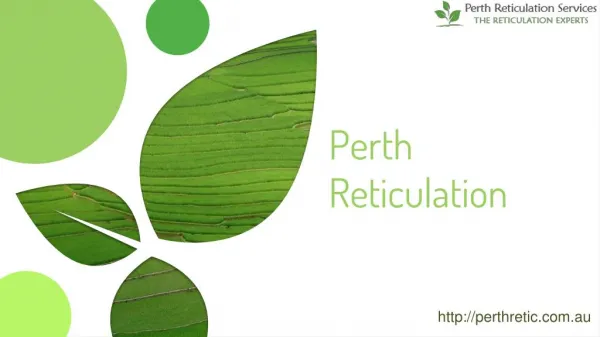 Reticulation Maintenance and Repairs Perth - Perth Retic