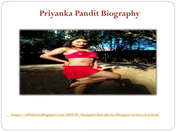 priyanka pandit biography