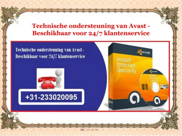 technische ondersteuning van avast beschikbaar