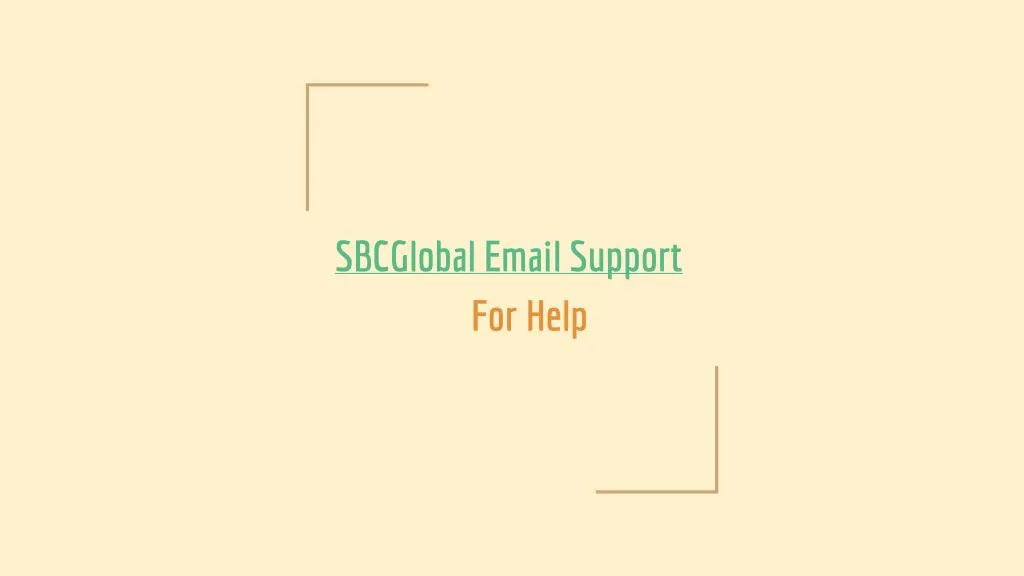 sbcglobal email support