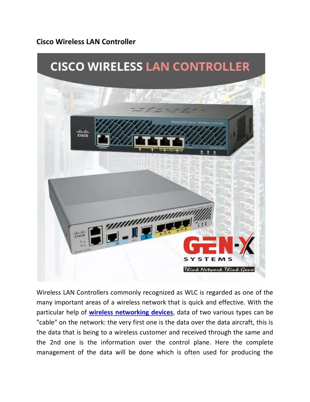 cisco wireless lan controller