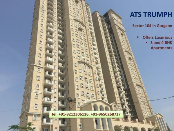 Ready to Move Apartments in Dwarka Expressway