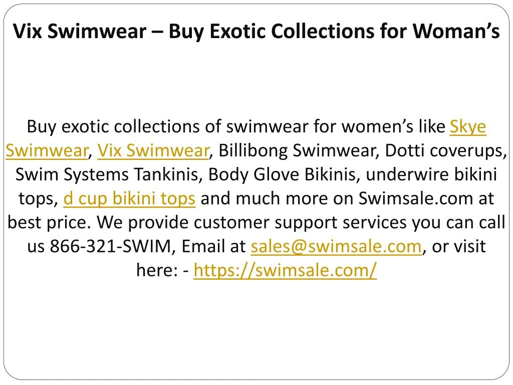 vix swimwear buy exotic collections for woman s