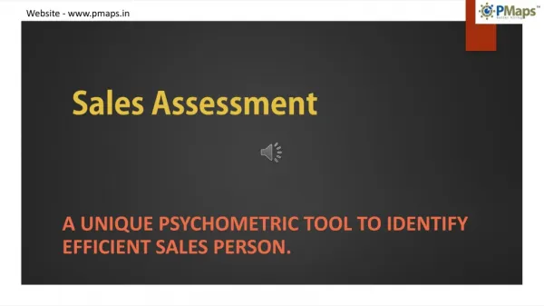 Sales Assessment Test - Psychometric
