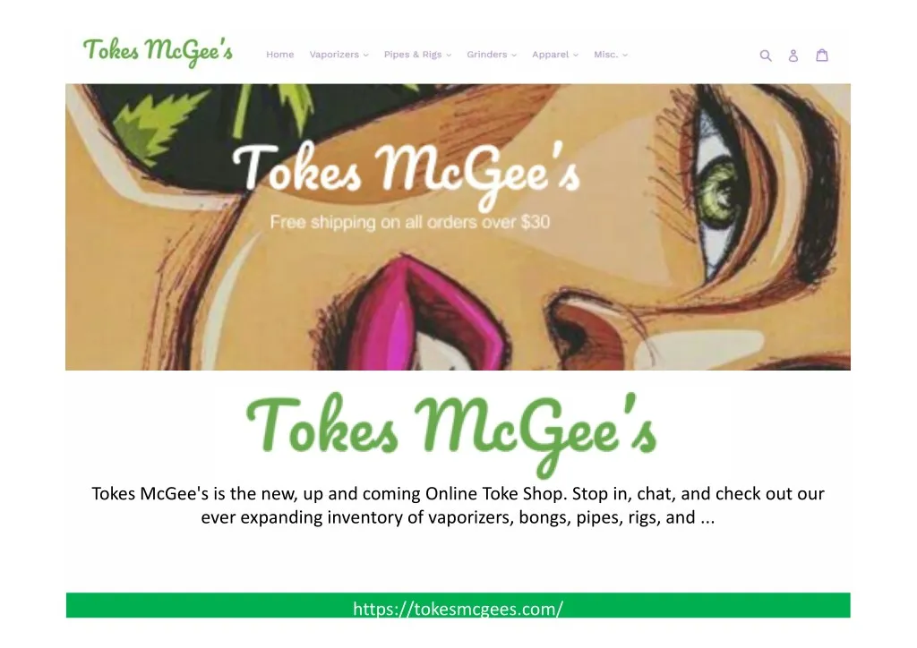 tokes mcgee s is the new up and coming online