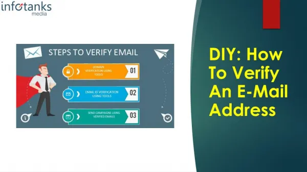 DIY: How To Verify An E-mail Address